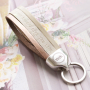 Inspiration de porte-cl&eacute;s Mix & Match avec cuir DQ et cordelette style marin