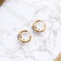 Voici comment combiner or et argent dans des bijoux tendance en acier inox :