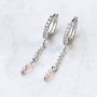 Voici comment confectionner de superbes boucles d&rsquo;oreilles avec des appr&ecirc;ts de boucles d&rsquo;oreilles en zirconium :