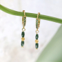 Voici comment confectionner de superbes boucles d&rsquo;oreilles avec des appr&ecirc;ts de boucles d&rsquo;oreilles en zirconium :