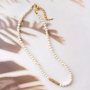 Confectionner des bijoux tendance avec les perles en c&eacute;ramique DQ grecque gold spot