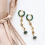 Inspiration pour boucles d&rsquo;oreilles avec des cr&eacute;oles color&eacute;es