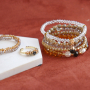 Cr&eacute;ez des sets de bijoux magnifiques avec cette belle s&eacute;rie de perles &agrave; facettes disque