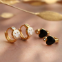 Combinez ces bagues et boucles d&rsquo;oreilles color&eacute;es avec des bijoux faits main