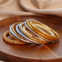 Ainsi vous cr&eacute;ez des bracelets dans le style de bracelets jonc type bouddhiste