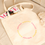 Sacs en coton uniques et cartes &agrave; bijoux