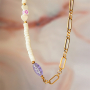Inspiration pour la r&eacute;alisation de colliers avec des perles lettres 