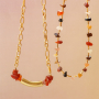 Cr&eacute;ation de bijoux avec les perles chips