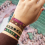 Voici comment utiliser du ruban pour cr&eacute;er des parures de bijoux