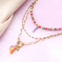 Inspiration de bijoux avec pendentifs en r&eacute;sine Mano fico en r&eacute;sine