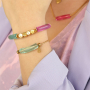 Soyez cr&eacute;atifs avec les perles tubes acryliques pour les bijoux d'&eacute;t&eacute;.