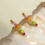 Cr&eacute;er des boucles d'oreilles originales avec des perles en verre  