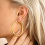 Voici comment combiner des boucles d'oreilles en acier inoxydable pr&ecirc;tes &agrave; l'emploi