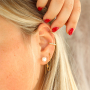 Comment pr&eacute;senter des boucles d'oreilles en acier inoxydable et perles d'eau douce?