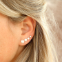 Comment pr&eacute;senter des boucles d'oreilles en acier inoxydable et perles d'eau douce?