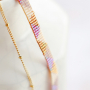 Bijoux minimalistes avec les perles Miyuki delicas