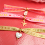Inspiration avec ruban &agrave; texte et cartes &agrave; bijoux uniques