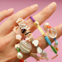Cr&eacute;ez de magnifiques bijoux avec nos nouvelles perles coquillage