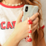 Inspiration avec des perles en c&eacute;ramique en forme de c&oelig;ur