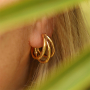 D&eacute;couvrez notre nouvelle collection de boucles d'oreilles en acier inoxydable