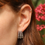D&eacute;couvrez notre nouvelle collection de boucles d'oreilles en acier inoxydable