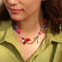 Inspiration de bijoux color&eacute;s avec des perles acryliques