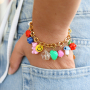 Inspiration de bijoux color&eacute;s avec des perles acryliques