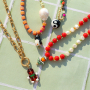 Comment combiner des perles en verre color&eacute;es ?