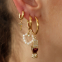 Cr&eacute;ez des boucles d'oreilles uniques avec nos nouvelles cr&eacute;oles en acier inoxydable avec anneau
