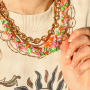 Cr&eacute;ez des colliers et bracelets color&eacute;s avec des bandanas !