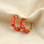 Inspirez-vous avec des pendentifs et boucles d'oreilles &agrave; facettes