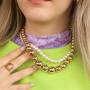 Comment assortir les perles acryliques tendance ?