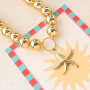 Inspiration avec des boucles d'oreilles et pendentifs en acier inoxydable