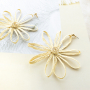 Inspiration avec des boucles d&rsquo;oreilles en raphia et denim