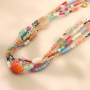 Cr&eacute;ez des colliers color&eacute;s avec des perles rondes