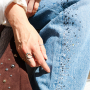 Id&eacute;es scintillantes avec strass thermocollants & cha&icirc;nes strass