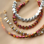 Cr&eacute;ez des bijoux uniques avec des perles h&eacute;matite