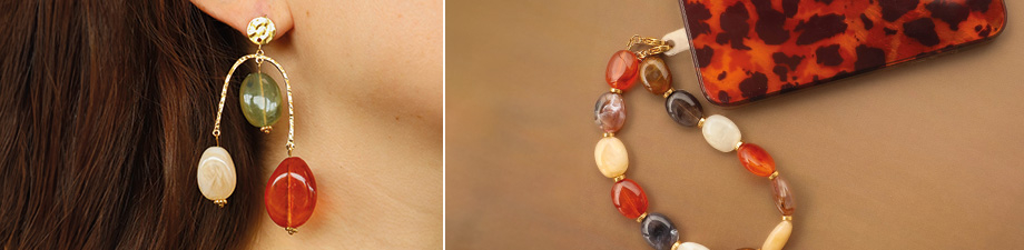 Magnifique collection de perles acryliques Magnifique collection de perles acryliques